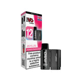 Prefilled Pods STRAWBERRY RASPBERRY CHERRY IVG Pro 12 Replacement Refill Pods