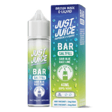 50/50 Shortfill Sour Blue Razz Lime Just Juice Bar Saltfill 40ml E-Liquid