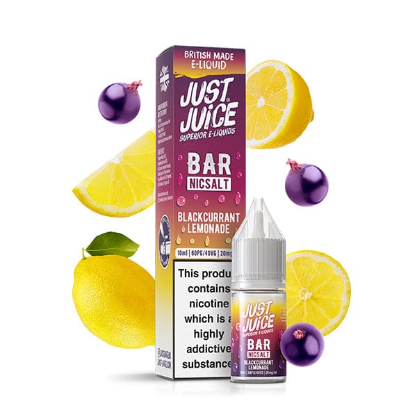 Nic Salts Blackcurrant Lemonade / 5mg Just Juice Bar Nic Salt