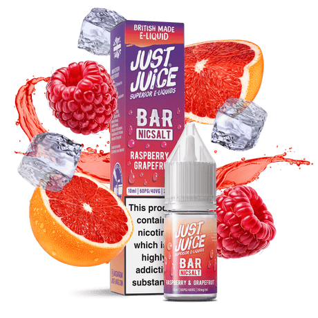 Nic Salts Raspberry Grapefruit / 5mg Just Juice Bar Nic Salt