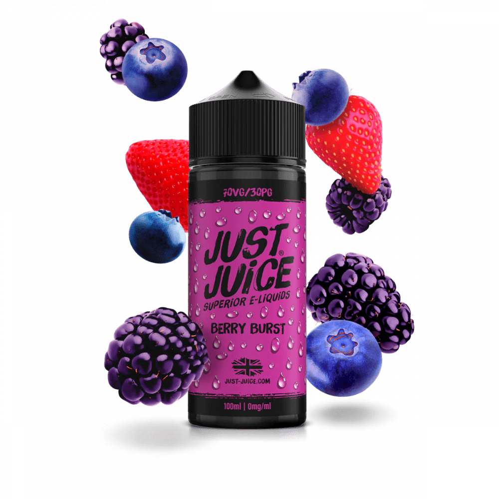 Shortfill Eliquids Berry Burst Just Juice 100ml Shortfill E-Liquid