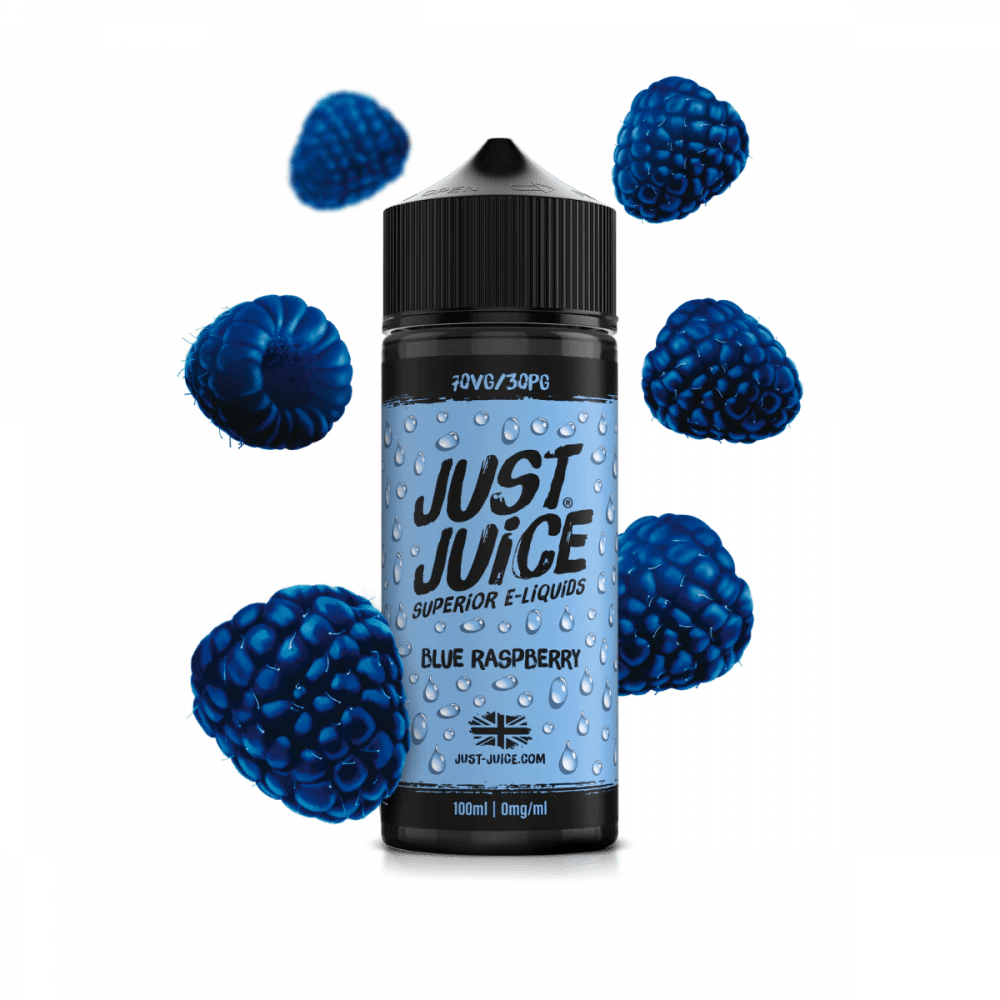 Shortfill Eliquids Blue Raspberry Just Juice 100ml Shortfill E-Liquid