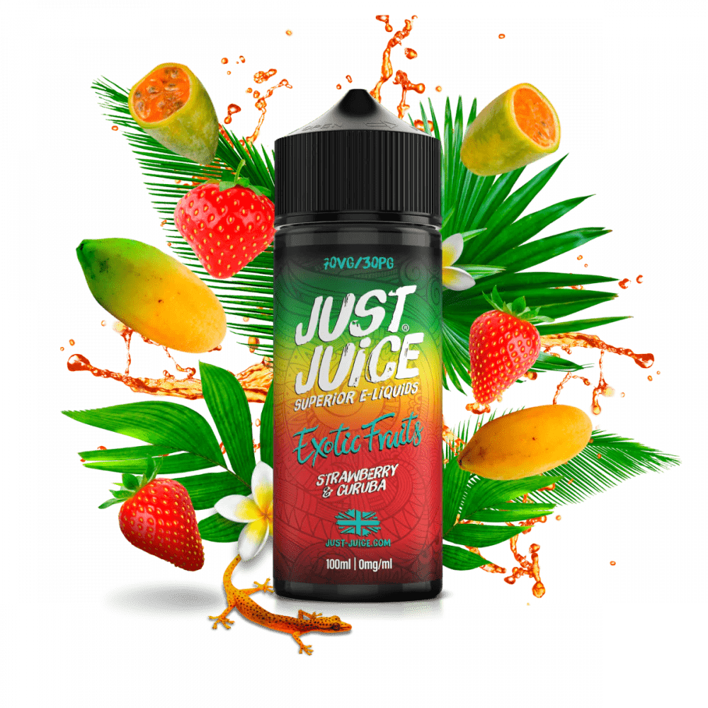 Shortfill Eliquids Strawberry Curuba Just Juice 100ml Shortfill E-Liquid