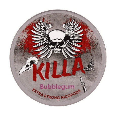 Nicotine Pouches Bubblegum Killa Nicotine Pouches 16.5mg