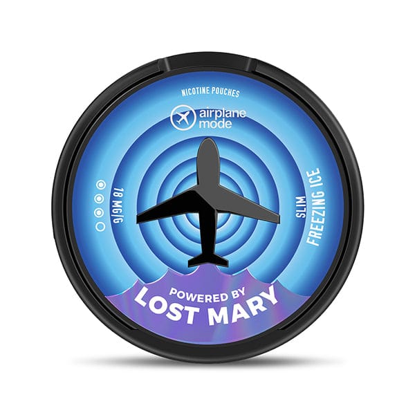 Nicotine Pouches Freezing Ice / 9mg Lost Mary Airplane Mode Nicotine Pouches
