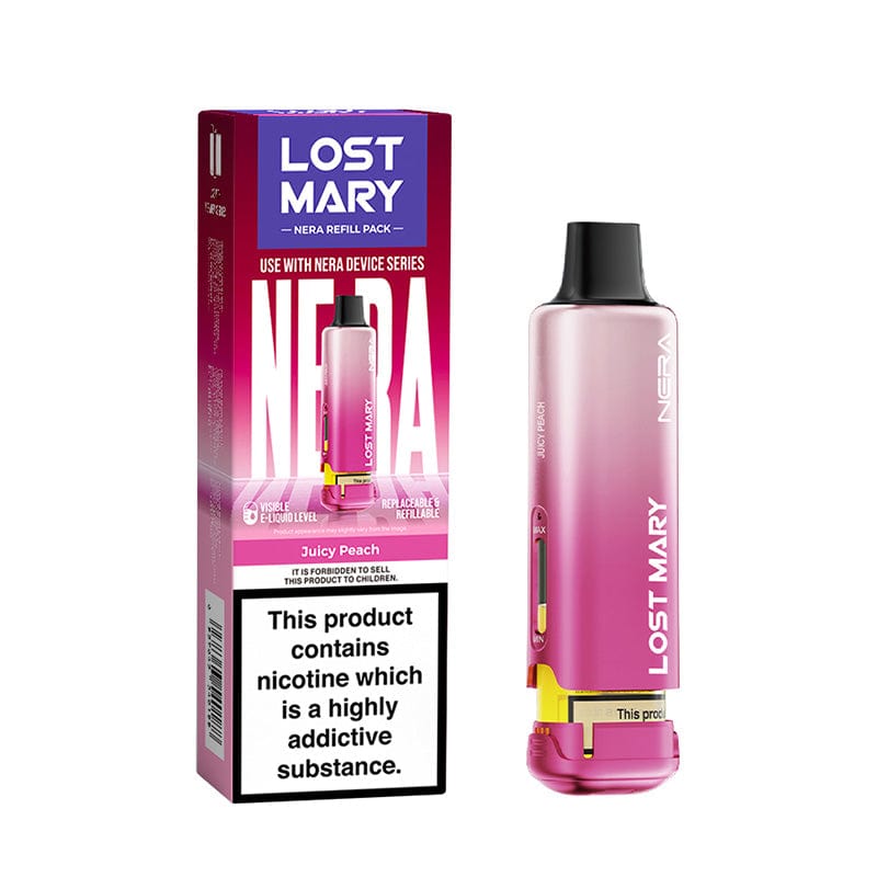 Pre-Filled Vape Devices Juicy Peach Lost Mary Nera 15k Pre Filled Pod