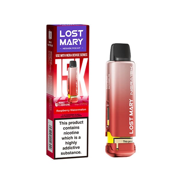 Pre-Filled Vape Devices Lost Mary Nera 15k Pre Filled Pod