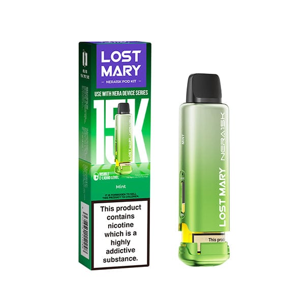 Pre-Filled Vape Devices Lost Mary Nera 15k Pre Filled Pod