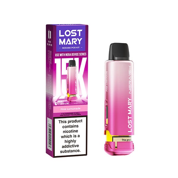 Pre-Filled Vape Devices Lost Mary Nera 15k Pre Filled Pod