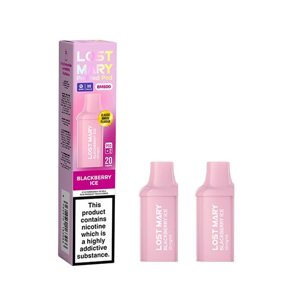 Replacement Pods Lost Mary BM600 Replacement Pre Filled Pods 2 Pack