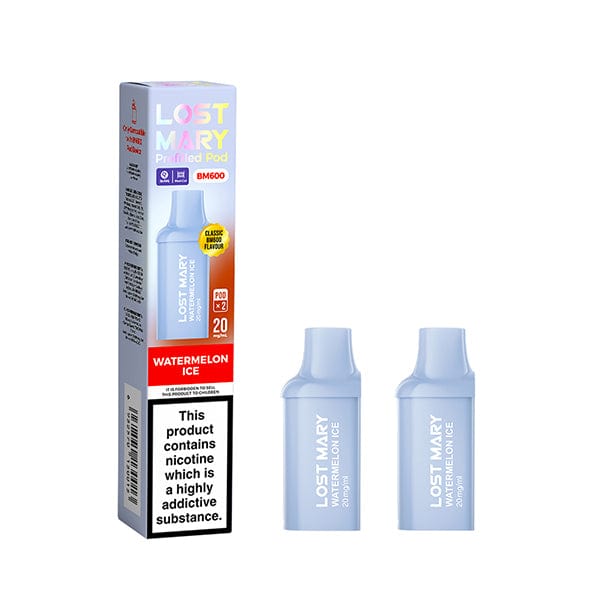 Replacement Pods Lost Mary BM600 Replacement Pre Filled Pods 2 Pack