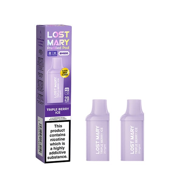 Replacement Pods Lost Mary BM600 Replacement Pre Filled Pods 2 Pack