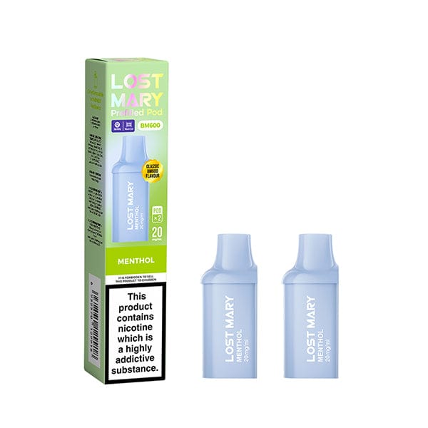 Replacement Pods Lost Mary BM600 Replacement Pre Filled Pods 2 Pack