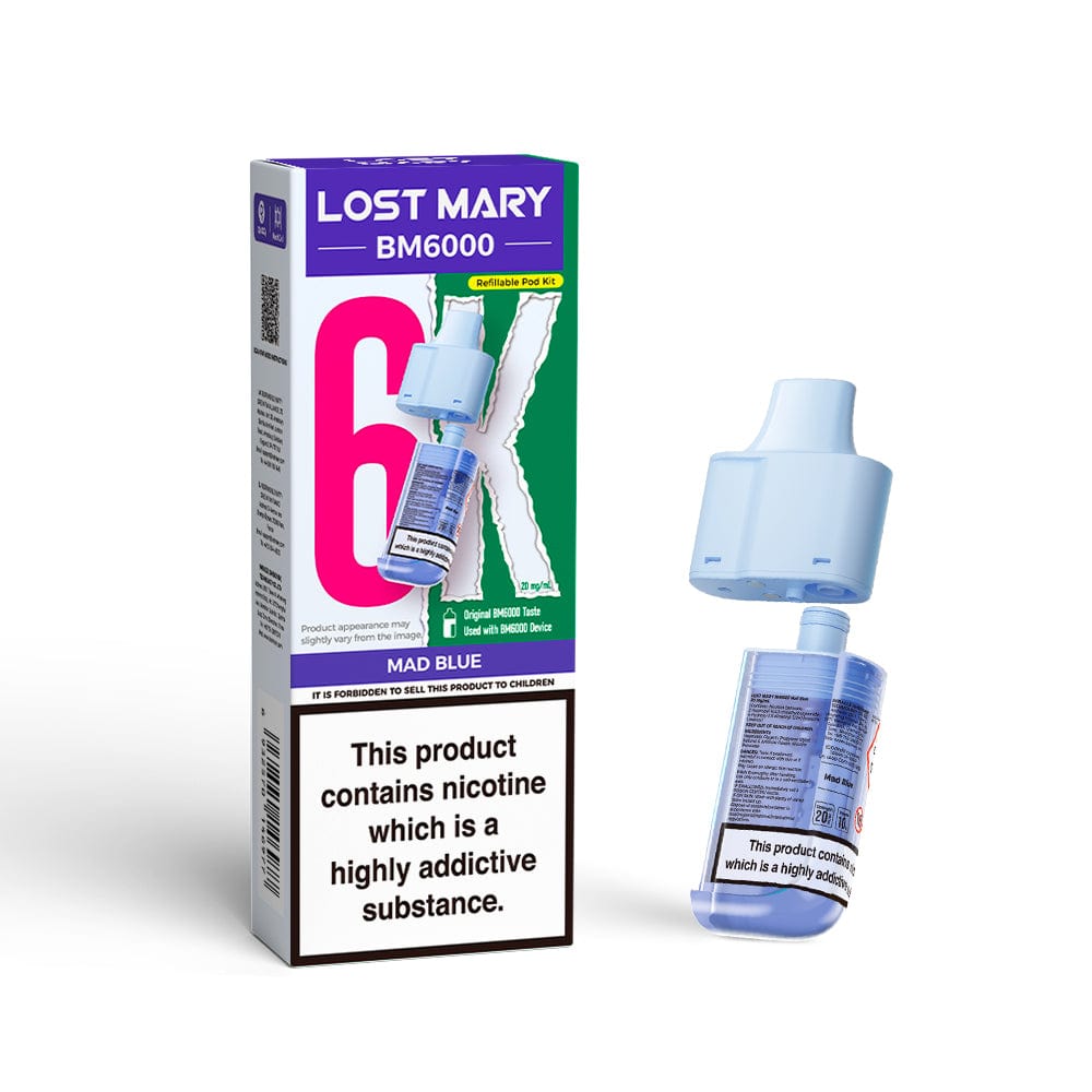 Replacement Pods Lost Mary BM6000 Compliant Replaceable Pod