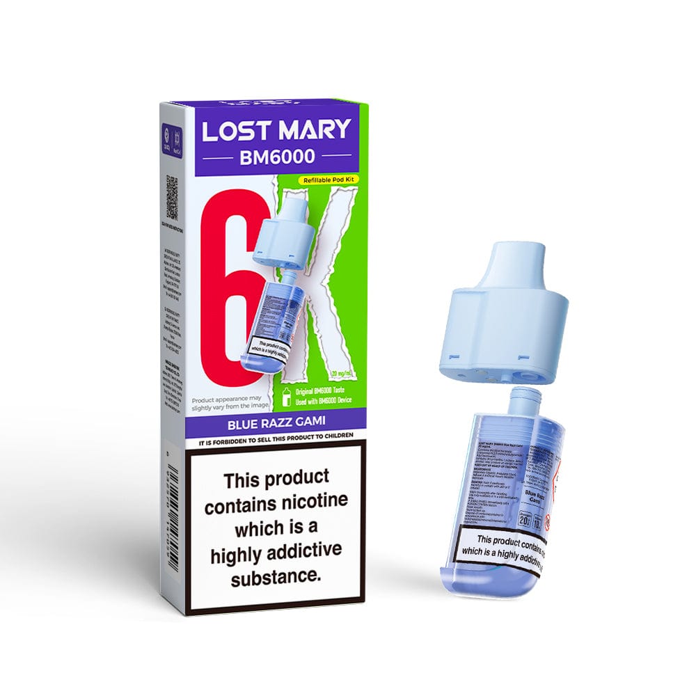 Replacement Pods Lost Mary BM6000 Compliant Replaceable Pod