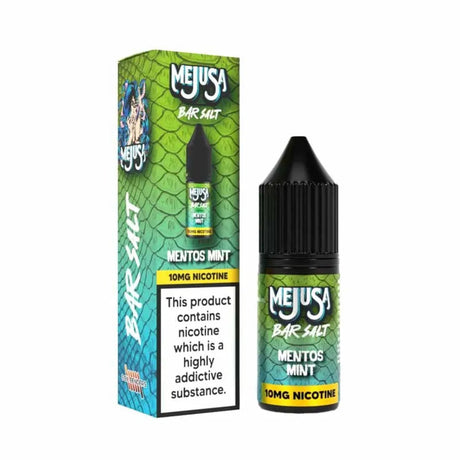 10ml Eliquids 5MG Mentos Mint Nic Salt By Mejusa