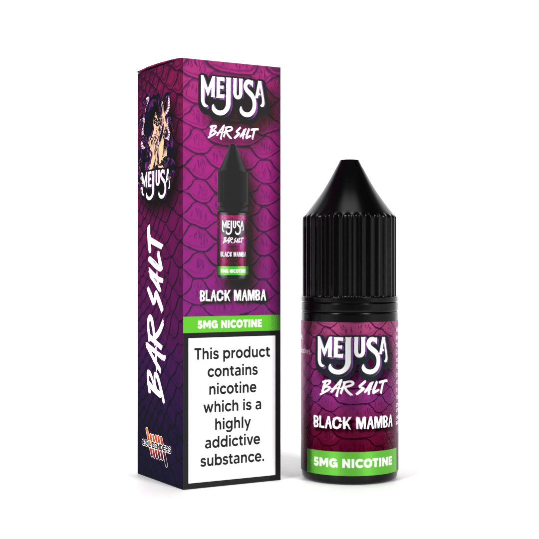 10ml Eliquids Black Mamba / 5mg Mejusa Bar Salt V2