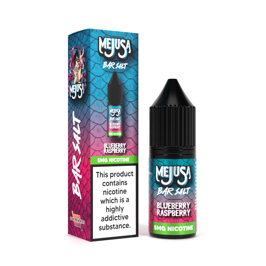 10ml Eliquids Blueberry Raspberry / 5mg Mejusa Bar Salt V2