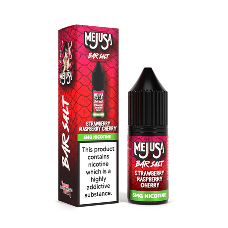 10ml Eliquids Strawberry Raspberry Cherry by Mejusa Bar Salt V2