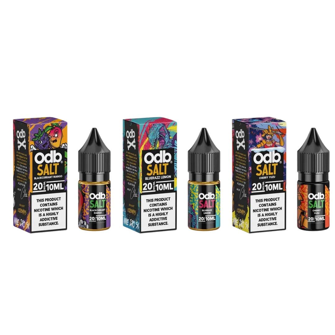 ODB Juice Nic Salts – Vapeology