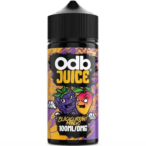 Shortfill Eliquids Blackcurrant Mango ODB Juice 100ml Shortfill