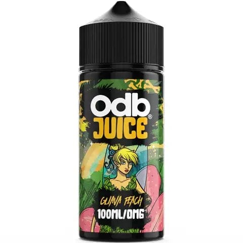 Shortfill Eliquids Guava Peach ODB Juice 100ml Shortfill