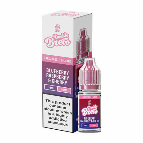 Nic Salts Blueberry Raspberry Cherry / 5mg Ohm Brew Double Brew Nic Salts