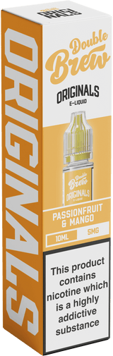 Nic Salts Passionfruit & Mango / 5MG Ohm Brew Double Brew Originals Nic Salts