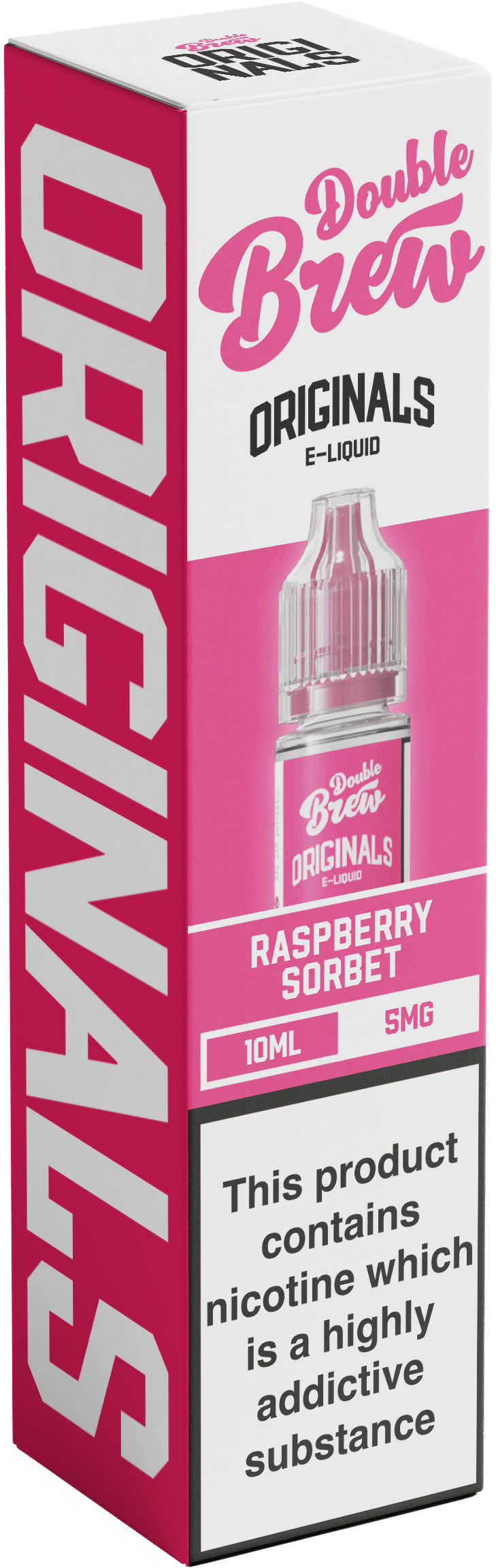 Nic Salts Raspberry Sorbet / 5MG Ohm Brew Double Brew Originals Nic Salts