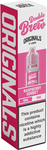 Nic Salts Raspberry Sorbet / 5MG Ohm Brew Double Brew Originals Nic Salts