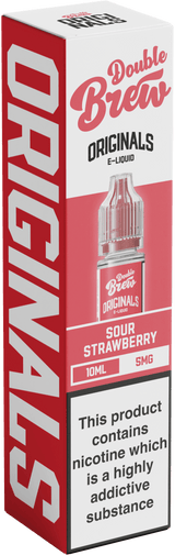 Nic Salts Sour Strawberry / 5MG Ohm Brew Double Brew Originals Nic Salts