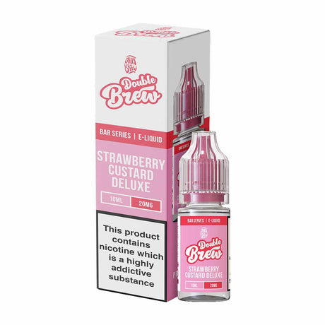 Nic Salts Strawberry Custard Deluxe / 5mg Ohm Brew Double Brew Nic Salts