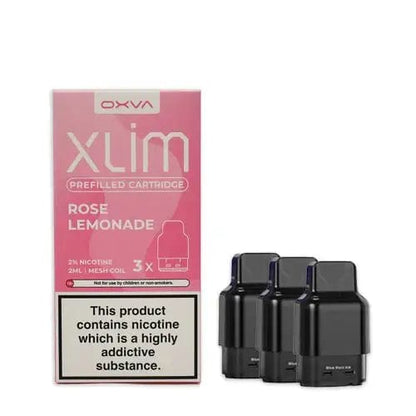 Pre-Filled Vape Devices Rose Lemonade OXVA Xlim Pre-Filled Vape Pods