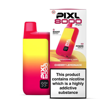 Disposable Vape Sticks Cherry Lemonade (Coming Soon) PIXL 8000 Prefilled Pod Kit