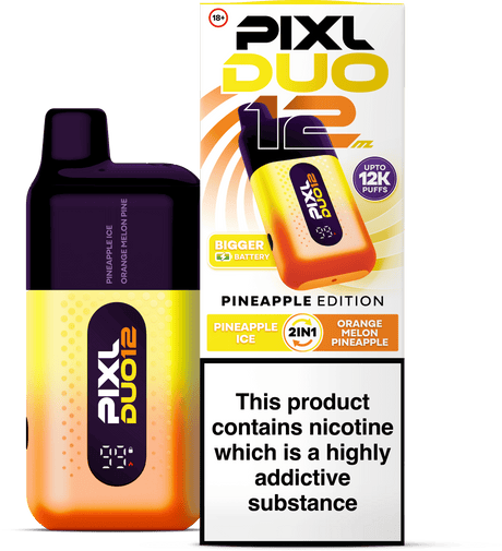 Disposable Vape Sticks Pineapple Edition (COMING SOON) Pixl Duo 12 6K Vape Kit