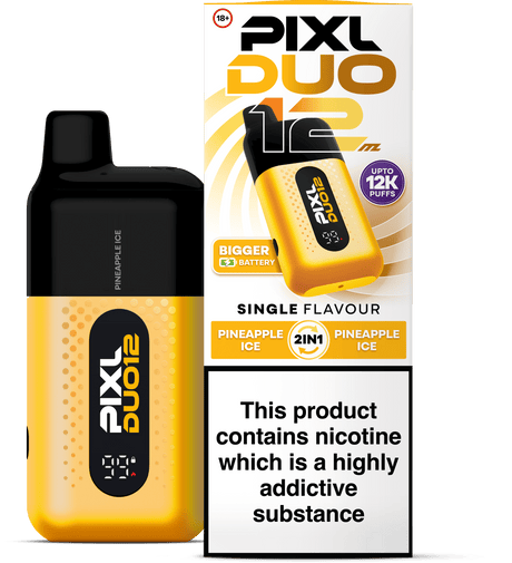 Disposable Vape Sticks Pineapple Ice (COMING SOON) Pixl Duo 12 6K Vape Kit