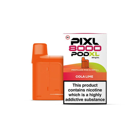 Pre-Filled Vape Devices Cola Lime PIXL 8000 Prefilled Pods