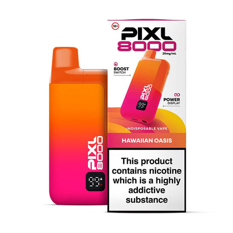 Pre-Filled Vape Devices Hawaiian Oasis PIXL 8000 Prefilled Pod Kit