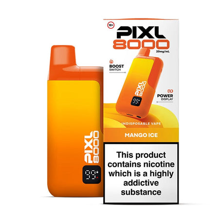 Pre-Filled Vape Devices Mango Ice PIXL 8000 Prefilled Pod Kit