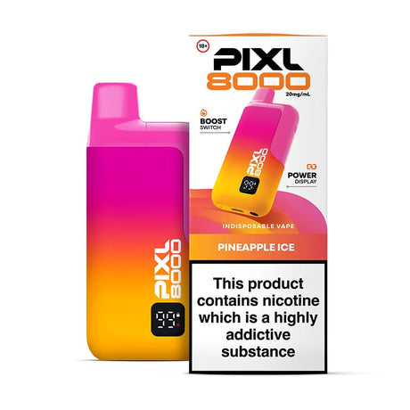 Pre-Filled Vape Devices Pineapple Ice PIXL 8000 Prefilled Pod Kit