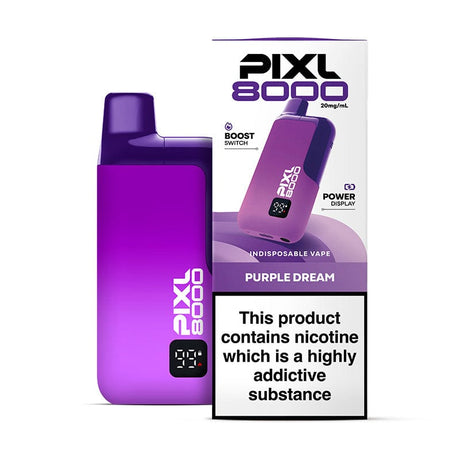 Pre-Filled Vape Devices Purple Dream PIXL 8000 Prefilled Pod Kit