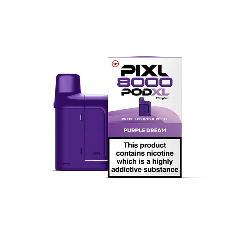 Pre-Filled Vape Devices Purple Dream PIXL 8000 Prefilled Pods