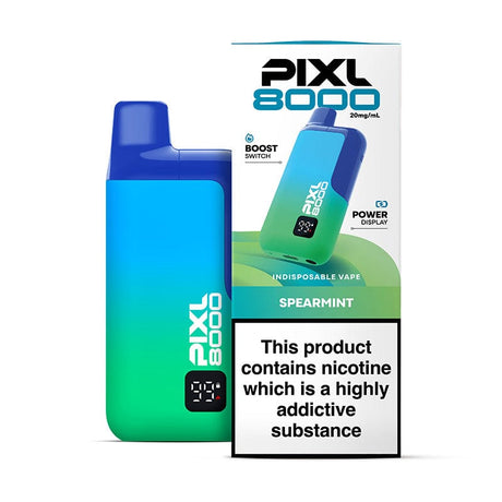 Pre-Filled Vape Devices Spearmint PIXL 8000 Prefilled Pod Kit