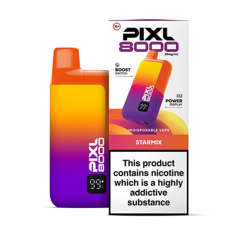 Pre-Filled Vape Devices Starmix PIXL 8000 Prefilled Pod Kit