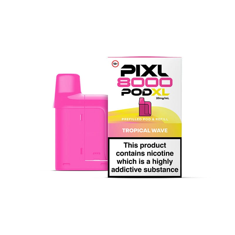 Pre-Filled Vape Devices Tropical Wave PIXL 8000 Prefilled Pods