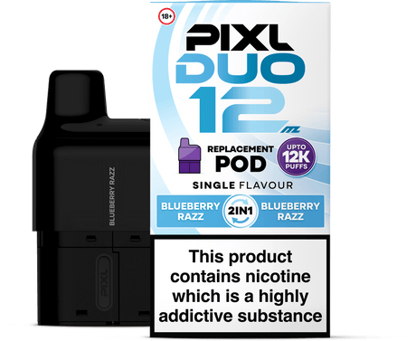 Replacement Pods Blueberry Razz Pixl Duo Replacement Pod