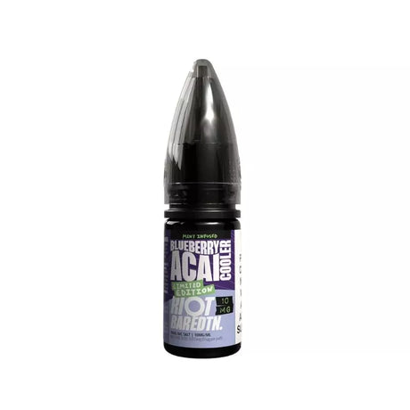 10ml Eliquids 5MG Blueberry Acai Cooler Nic Salt By Riot Bar Edition