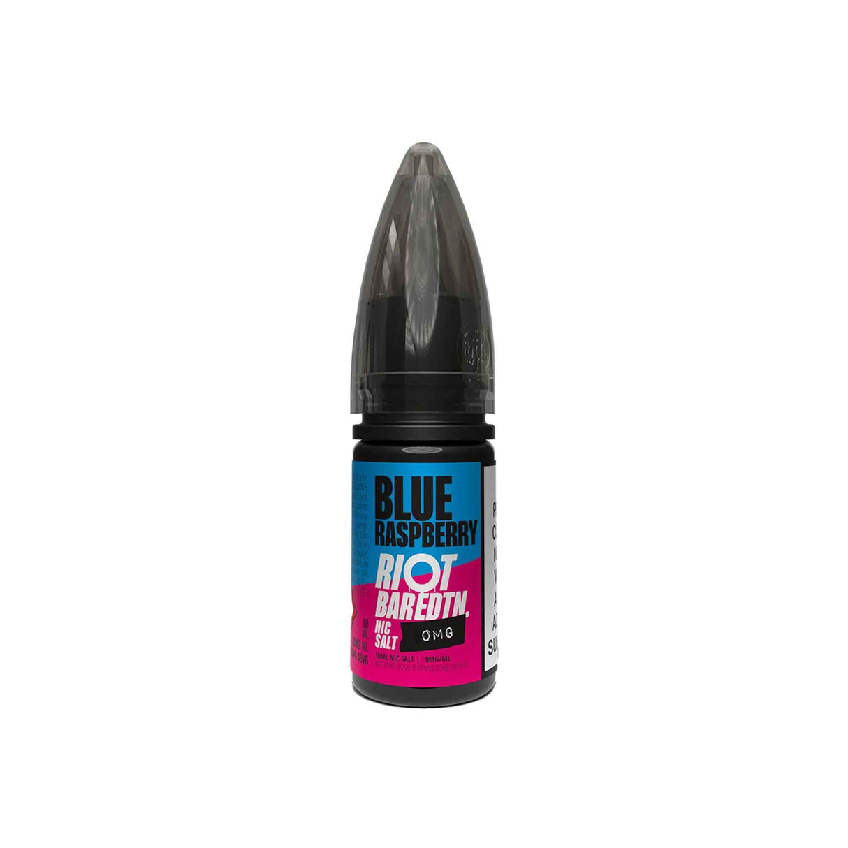 Nic Salts Blue Raspberry Riot Bar Edition Nicotine Free E-Liquids