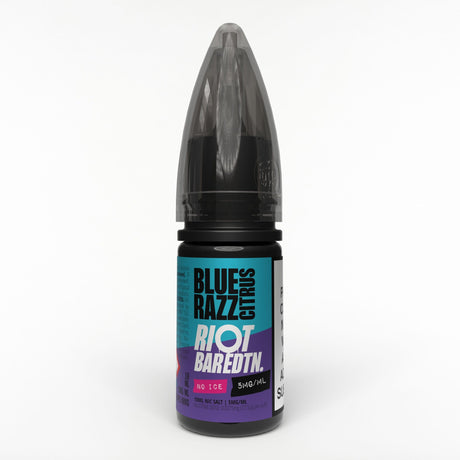 Nic Salts Blue Razz Citrus / 5mg Riot Bar Edition No Ice Nic Salts