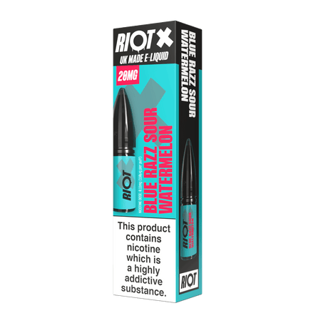 Nic Salts Blue Razz Sour Watermelon / 5 mg Riot X Nic Salts